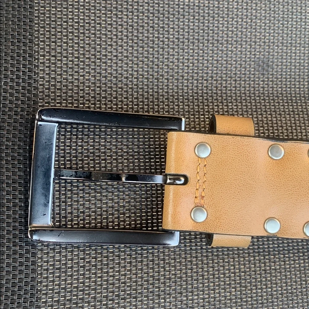 Lee Dark Brown Leather Belt